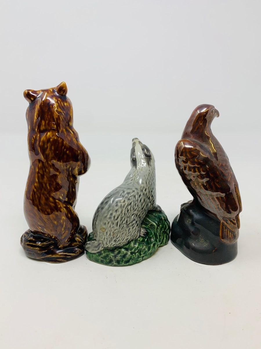 3 x WHISKY BENEAGLES BESWICK MINIATURES 