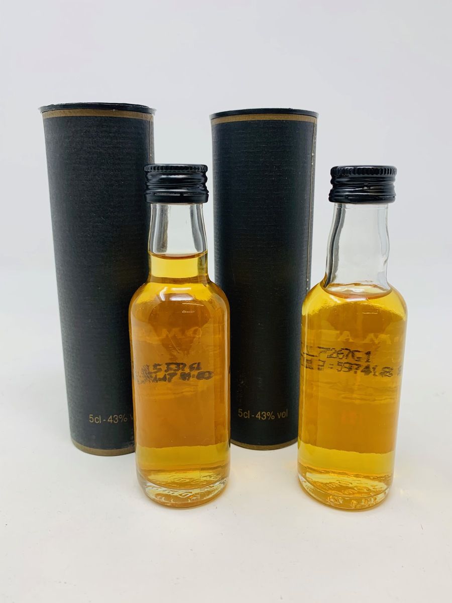 2 X TOMATIN 10 YEAR OLD MINIATURES