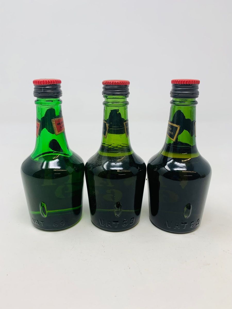 3 VAT 69 MINIATURE