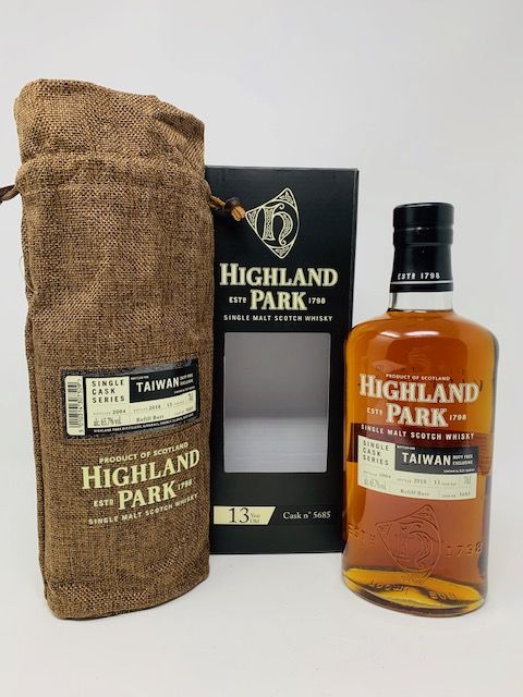LOT 3012 - HIGHLAND PARK 13 YEAR OLD "TAIWAN" SINGLE CASK SERIES (NO RESERVE)