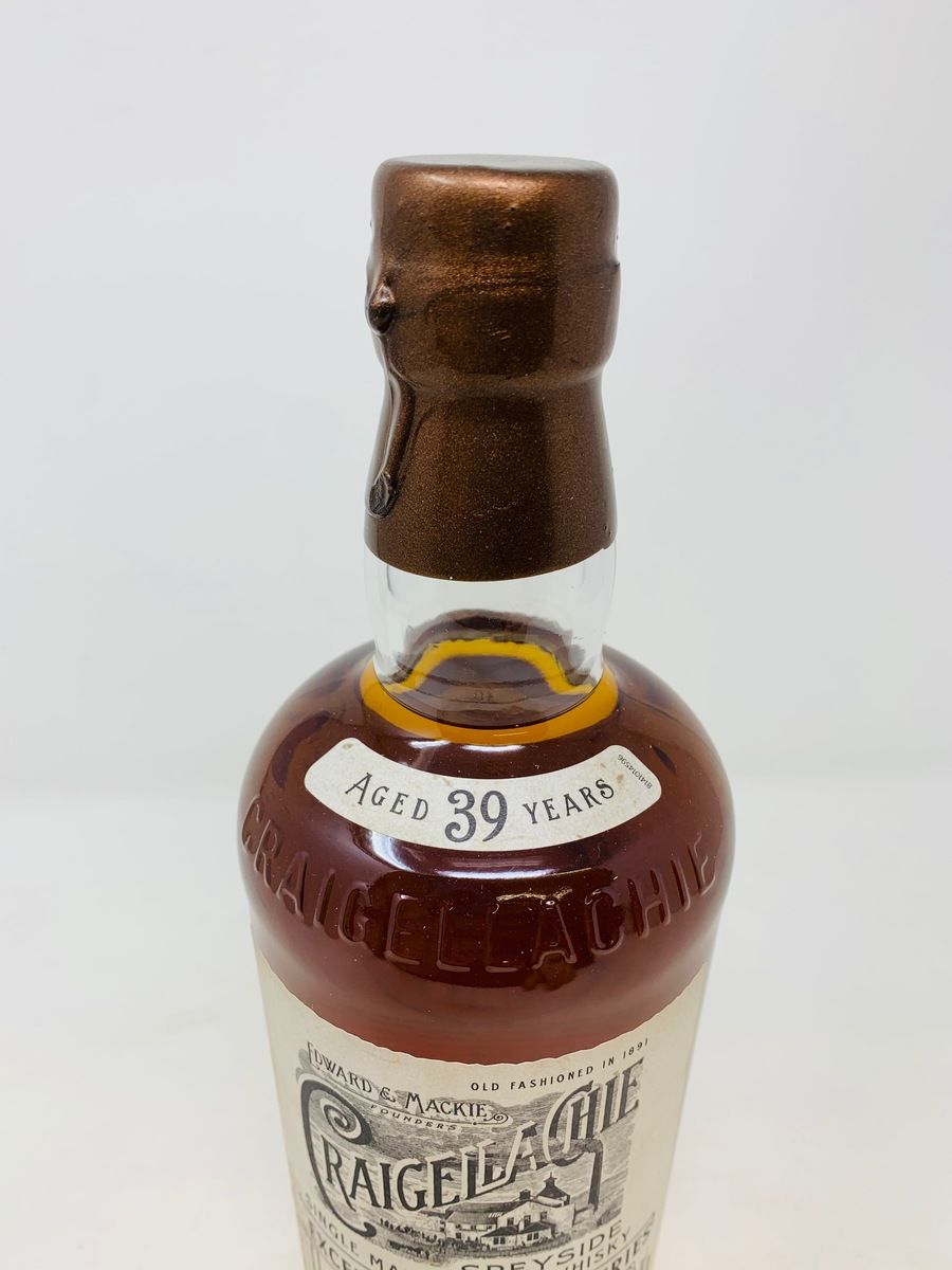 CRAIGELLACHIE 39 YEAR OLD  EXCEPTIONAL CASK SERIES