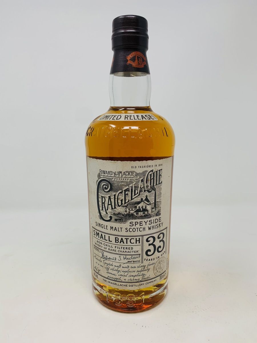 CRAIGELLACHIE 1983 33 YEARS OLD SMALL BATCH