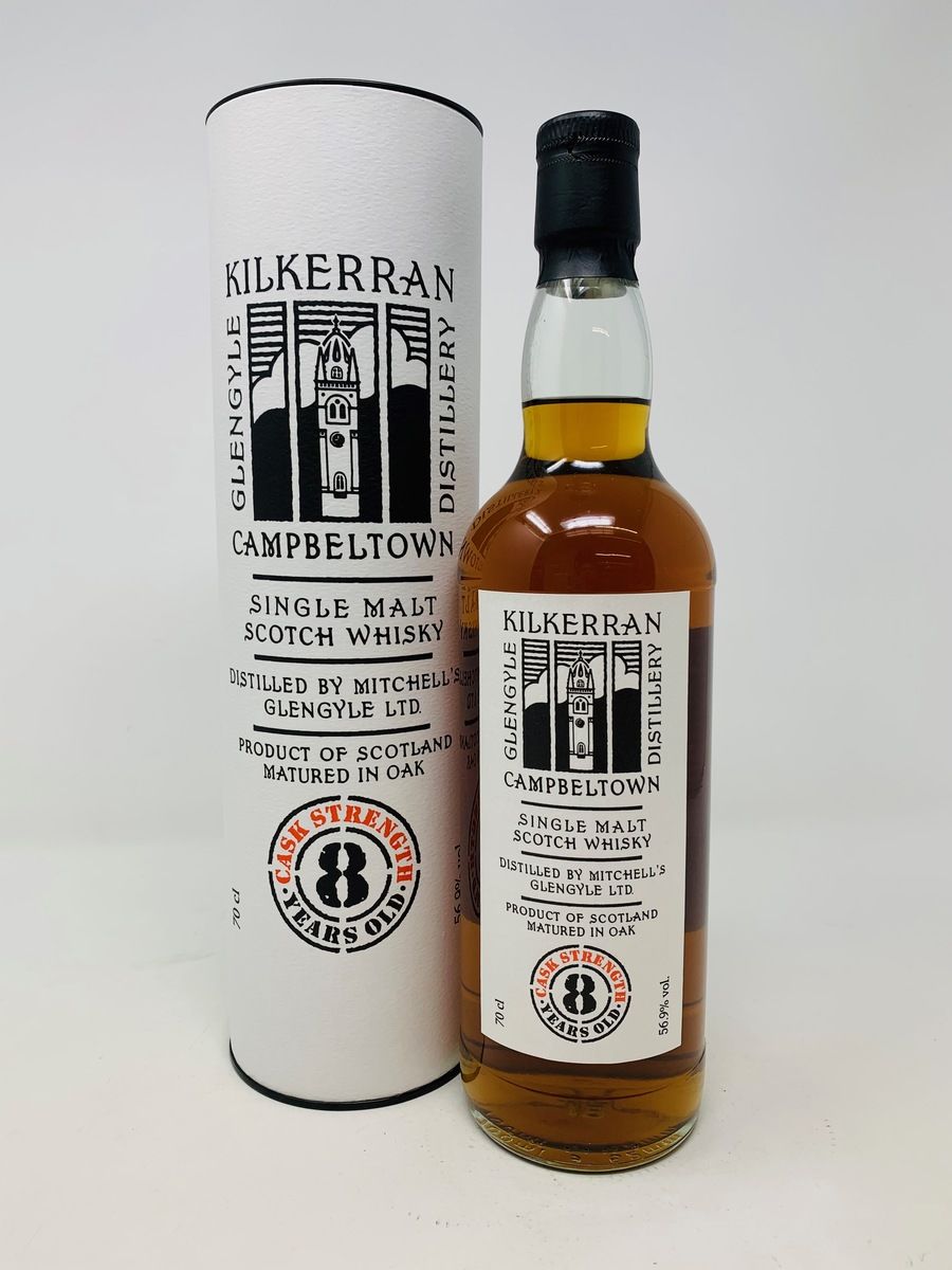KILKERRAN 8 YEAR OLD SHERRY CASK STRENGTH 2021 RELEASE