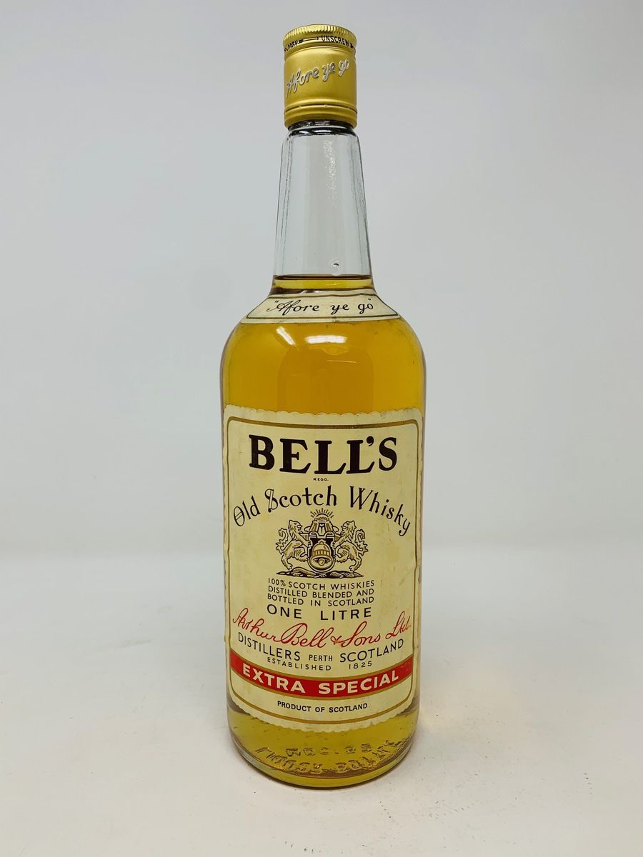 BELLS 1 LITRE OLD STYLE BOTTLE