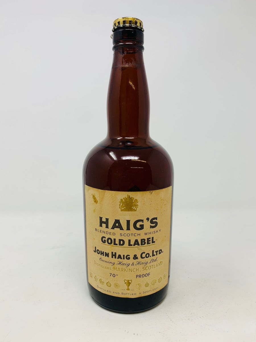 HAIG'S GOLD LABEL SPRING CAP CIRCA 1950'S