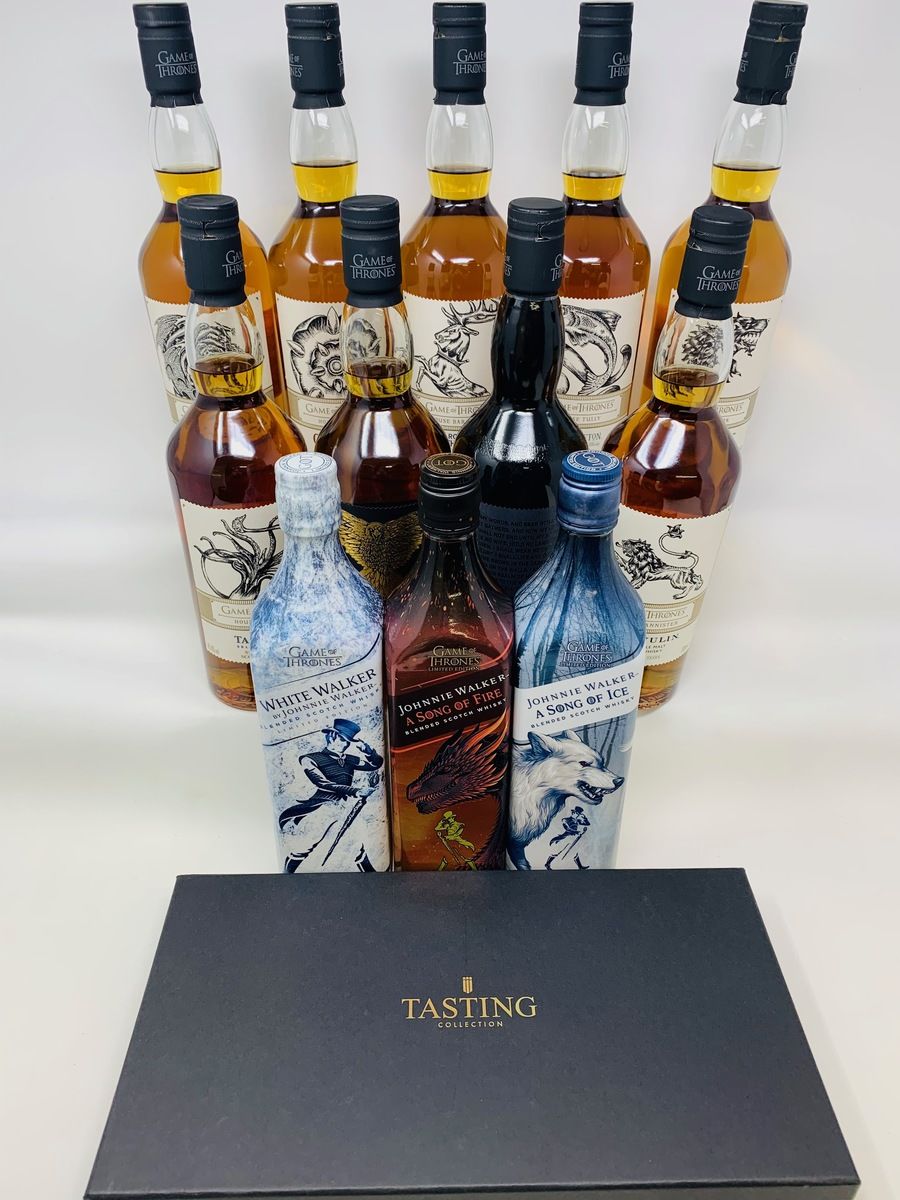 FULL GAME OF THRONES SET INCLUDING FULL TASTING SET