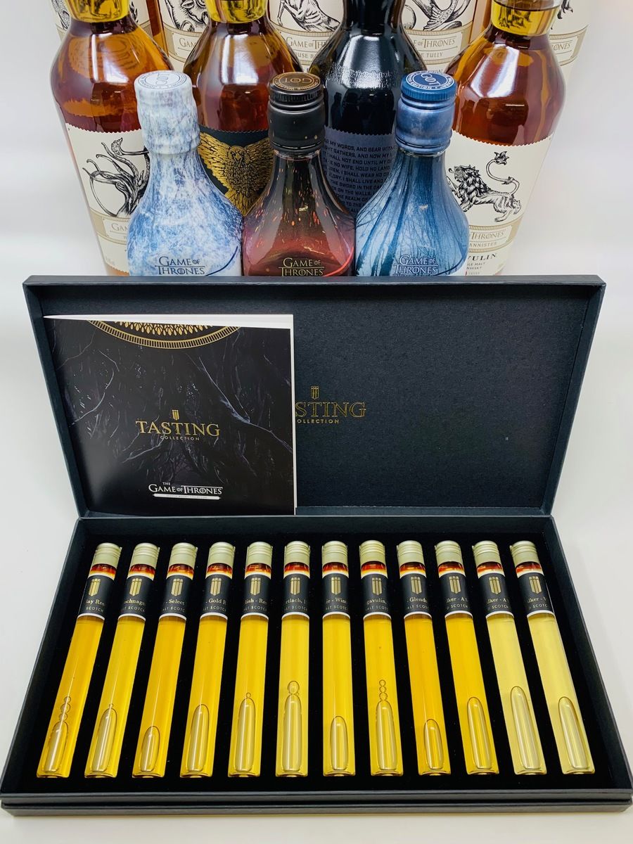 FULL GAME OF THRONES SET INCLUDING FULL TASTING SET