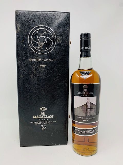 LOT 3035 - THE MACALLAN 30 YEAR OLD - MASTERS OF PHOTOGRAPHY RANKIN (RESERVE PRICE £2000.00)