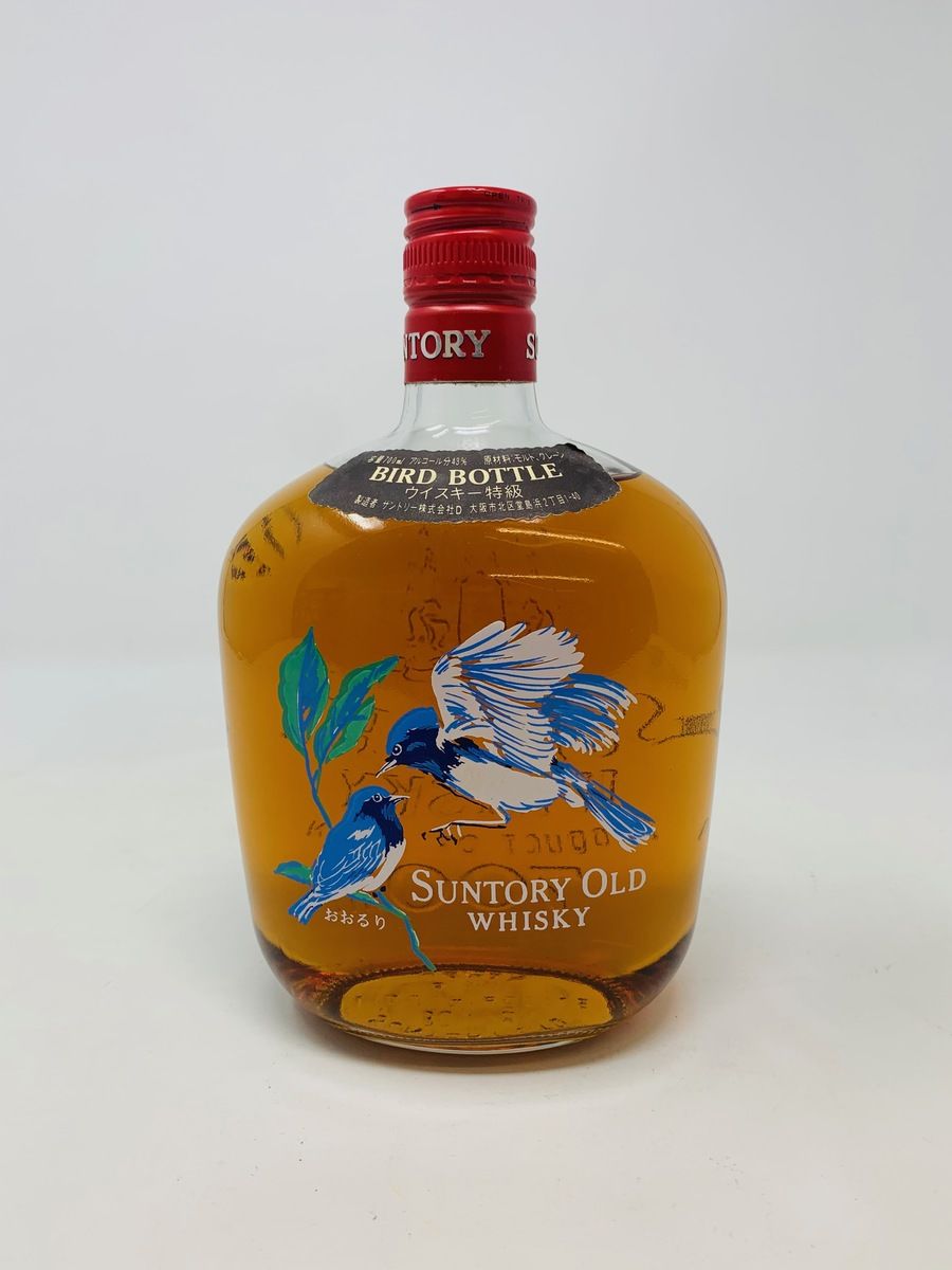 SUNTORY OLD WHISKY BIRD BOTTLE