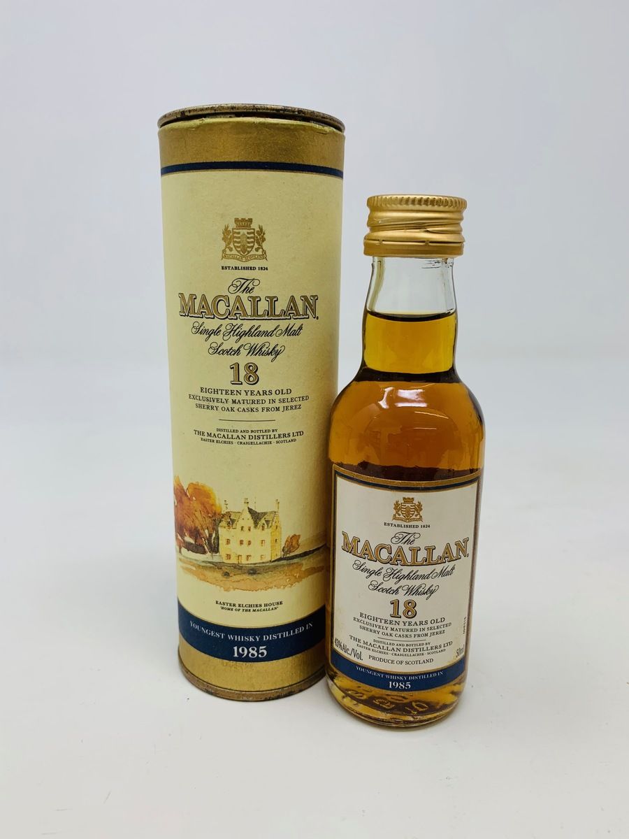 THE MACALLAN 18 YEAR OLD 1985 MINIATURE