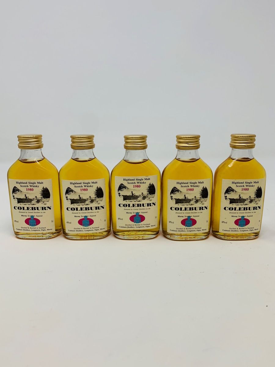 5 X COLEBURN 1980 MORAY SCANNER APPEAL MINIATURES