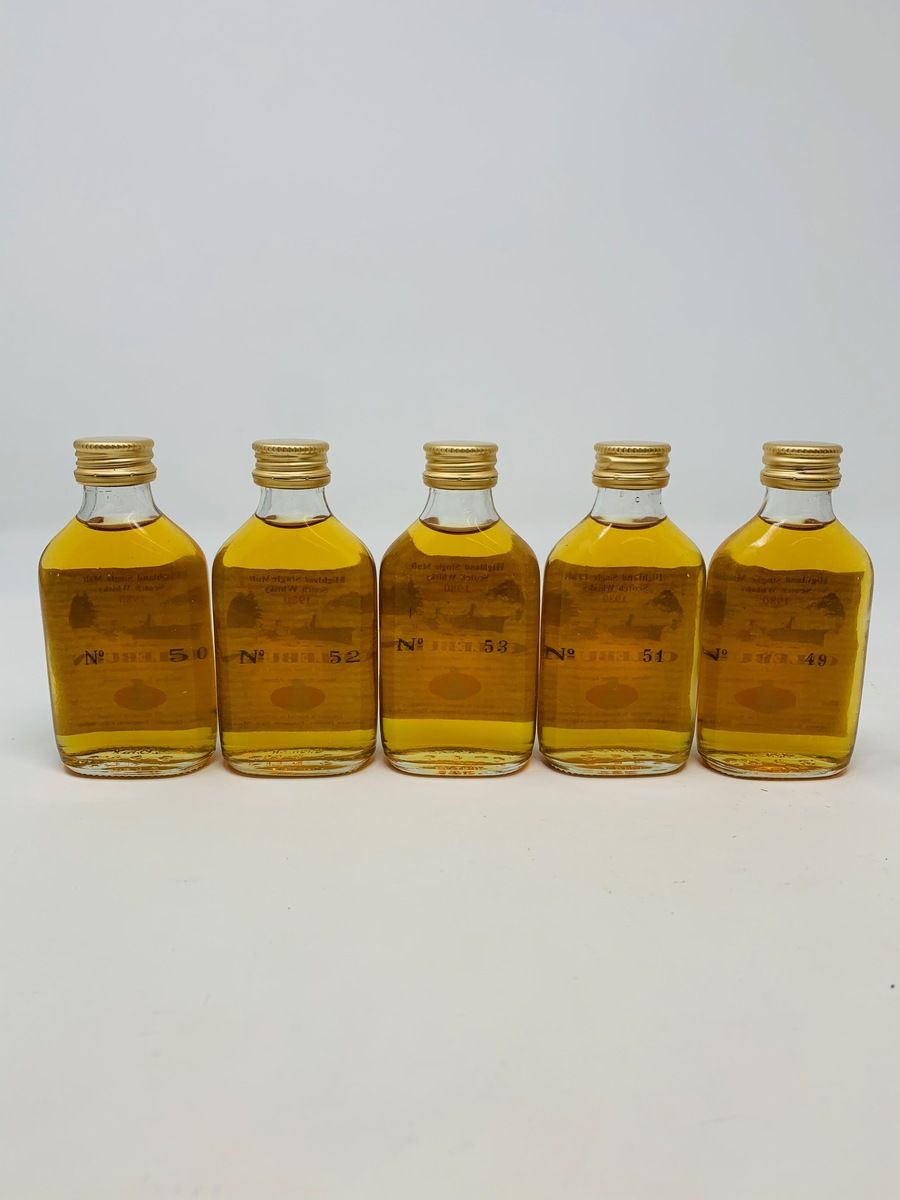 5 X COLEBURN 1980 MORAY SCANNER APPEAL MINIATURES