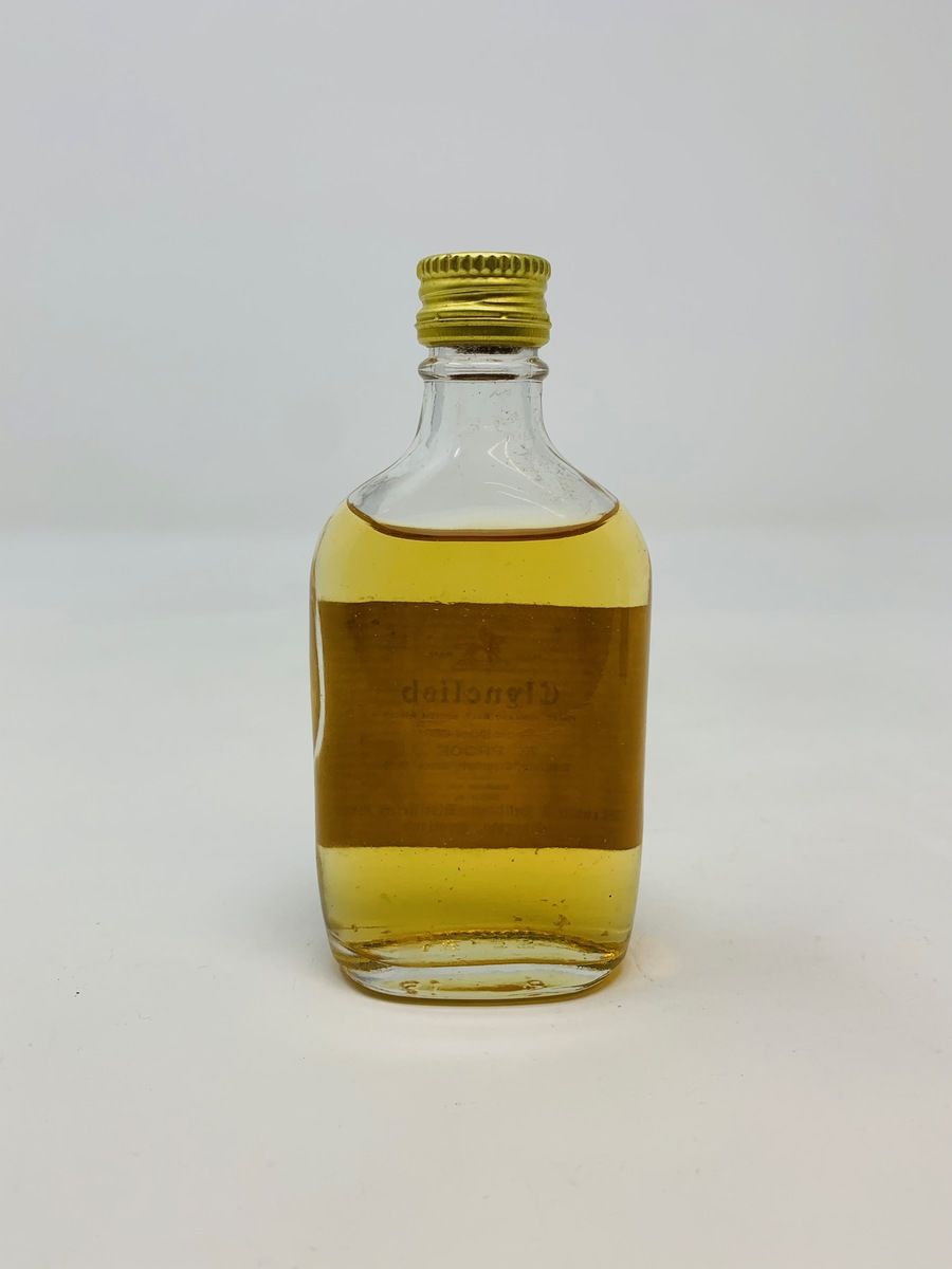 CLYNELISH 12 YEAR OLD AINSLIE AND HEILBRON MINIATURE 1960'S/70'S