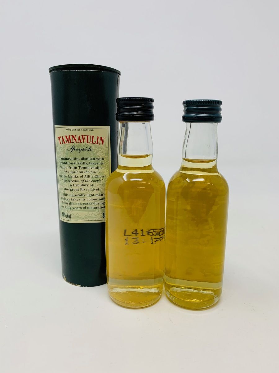 2 X 10 YEAR OLD TAMNAVULIN MINIATURES