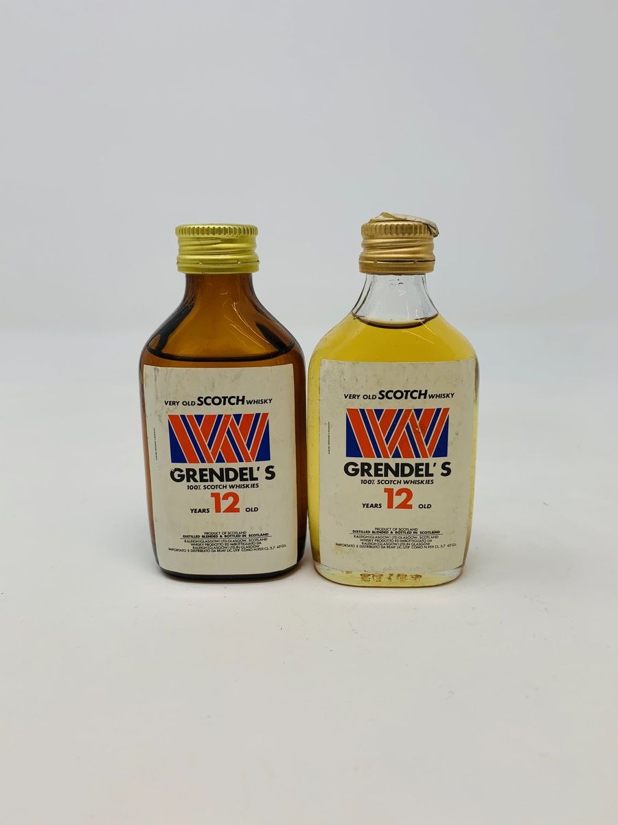 2 X GRENDEL'S 12 YEAR OLD MINIATURES