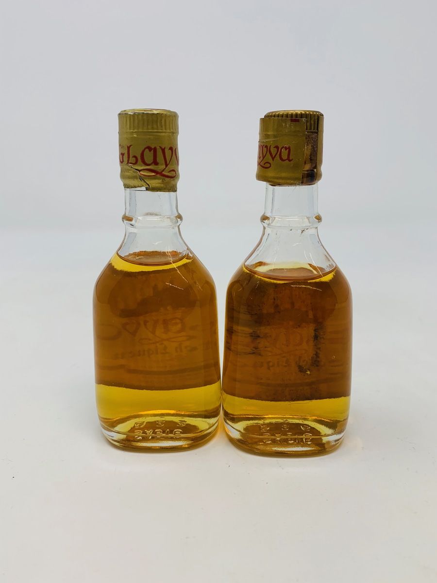 2 X GLAYVA SCOTCH LIQUEUR MINIATURES