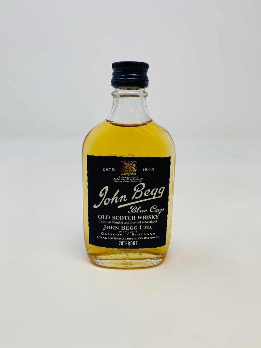 JOHN BEGG BLUE CAP MINIATURE