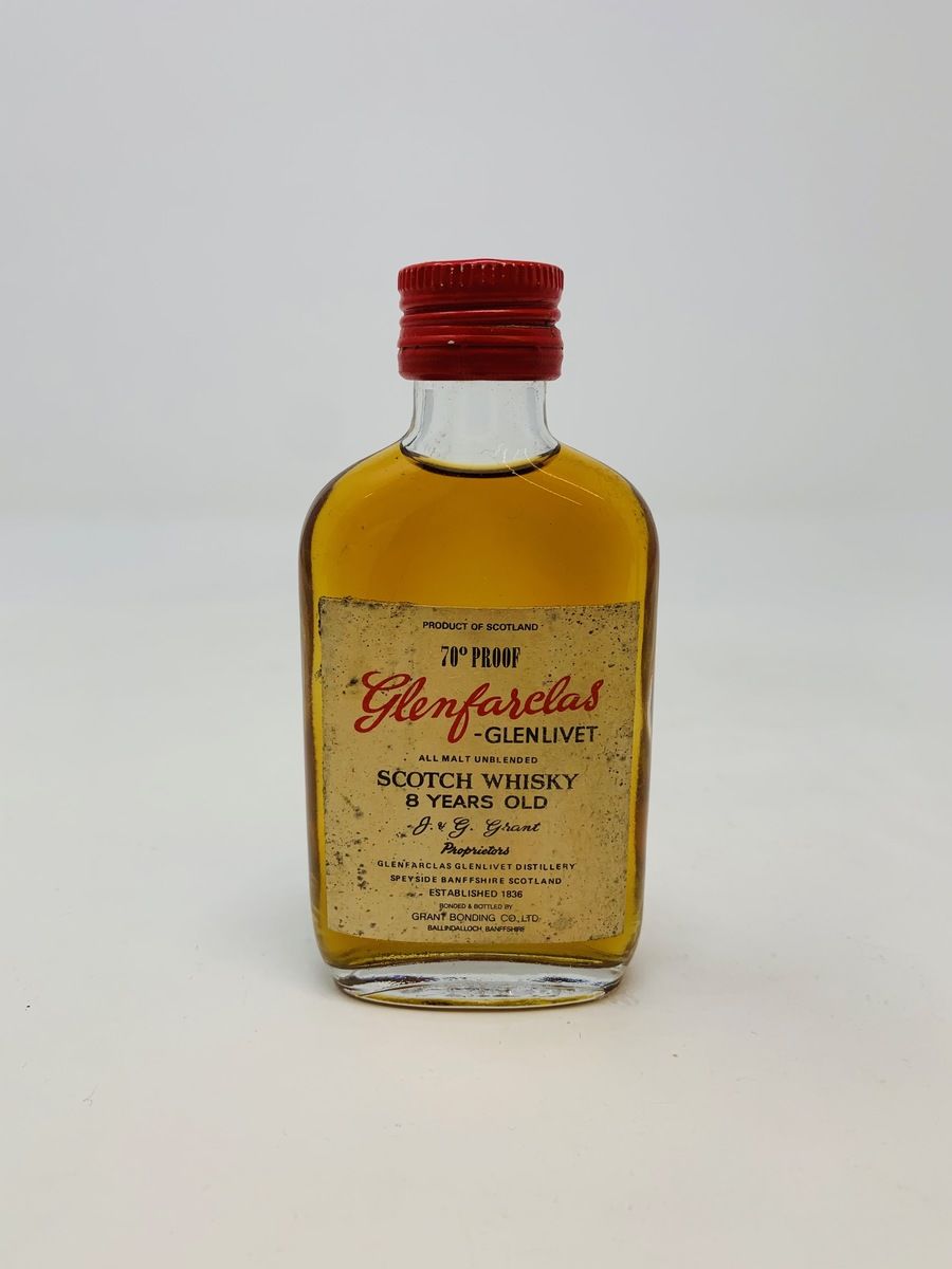 GLENFARCLAS GLENLIVET 8 YEAR OLD MINIATURE