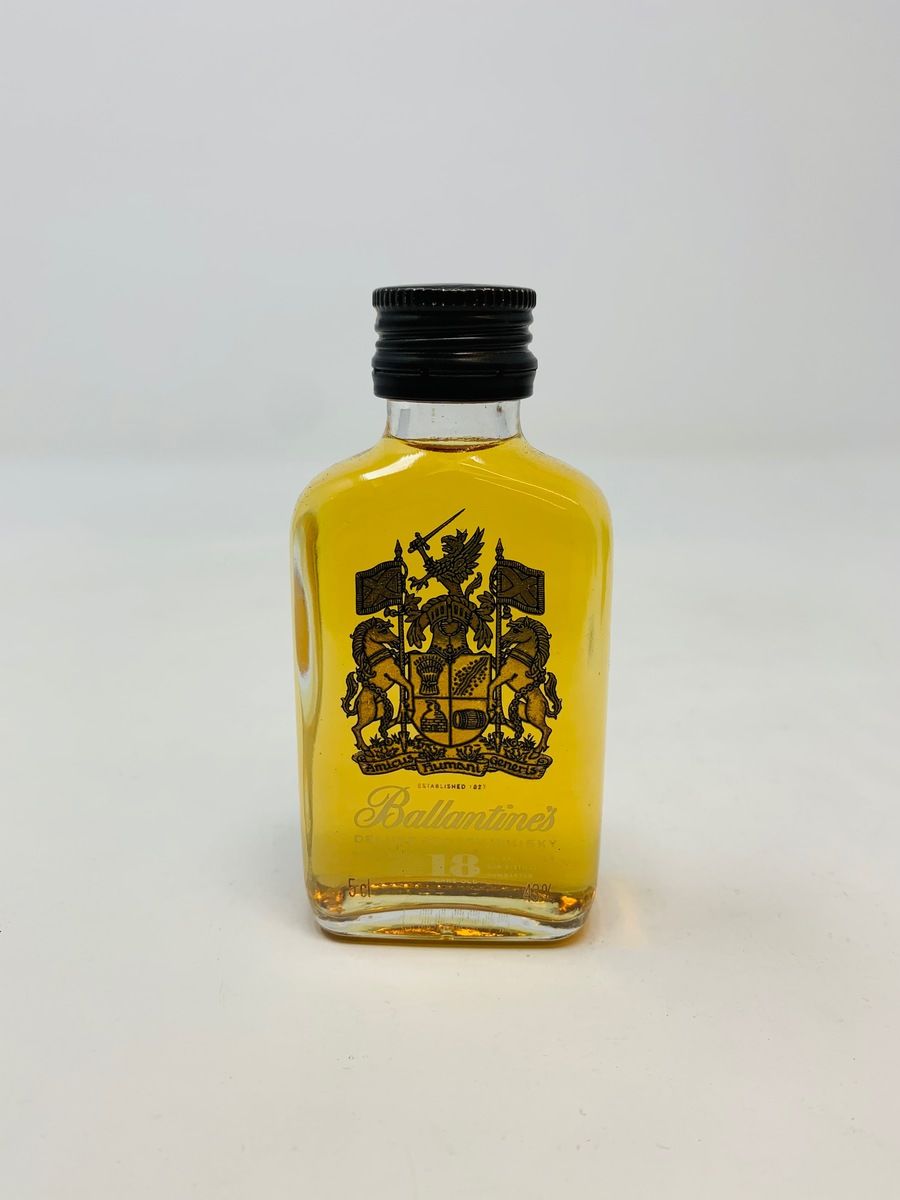 BALLANTINES 18 YEAR OLD MINIATURE