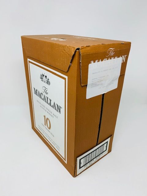 LOT 3110 - MACALLAN 10 YEAR OLD SHERRY OAK CASE X 6 BOTTLES (RESERVE PRICE £650.00)