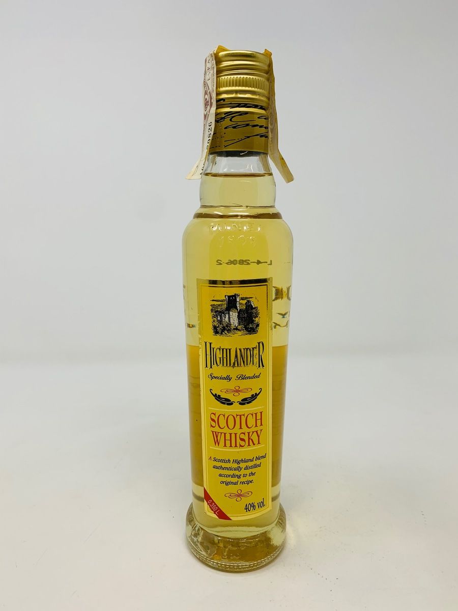 HIGHLANDER BLENDED SCOTCH WHISKY 35CL