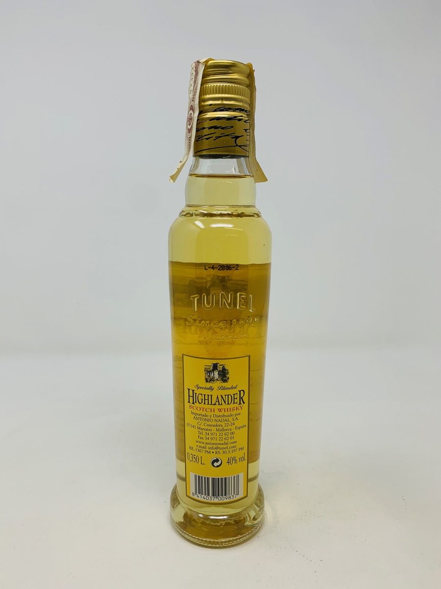 HIGHLANDER BLENDED SCOTCH WHISKY 35CL
