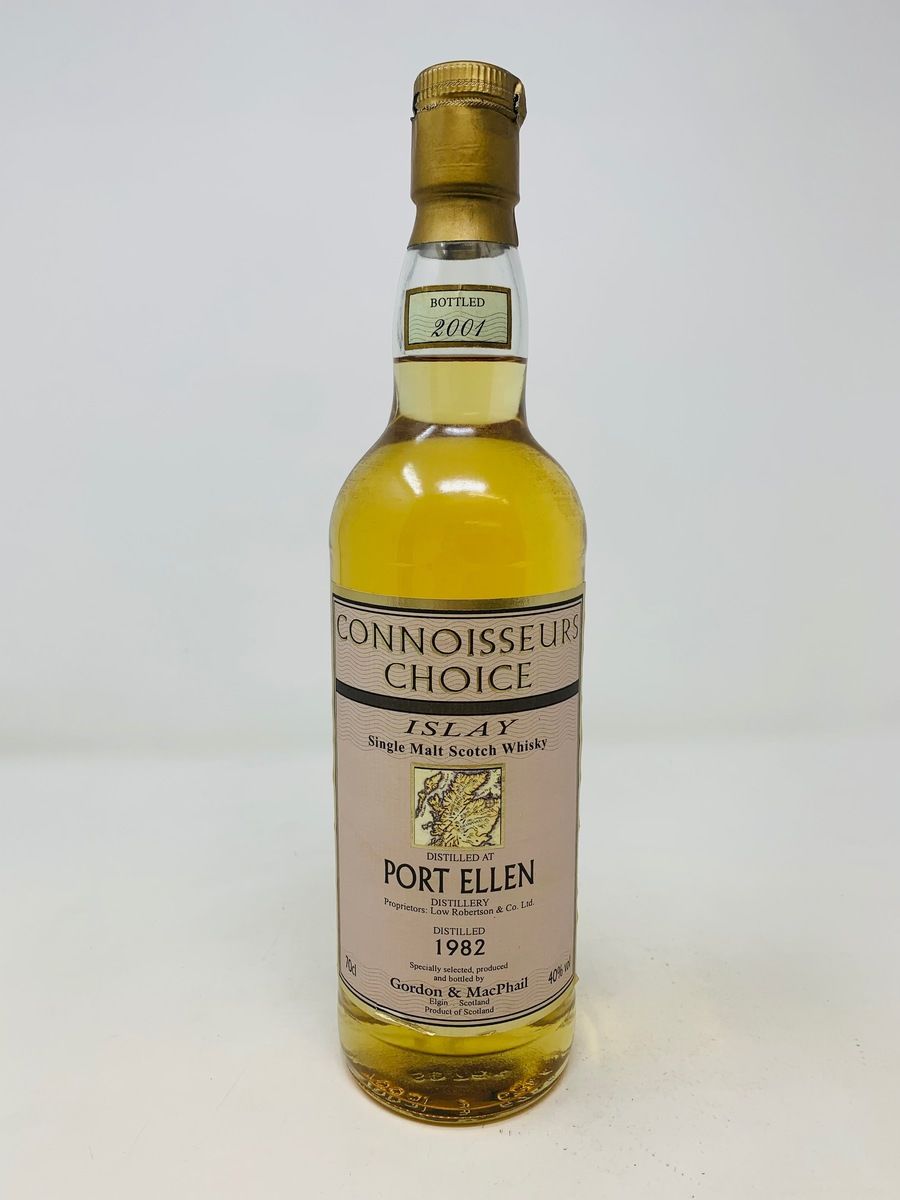 PORT ELLEN 1982 19 YEAR OLD GORDON & MACPHAIL CONNOISSEURS CHOICE