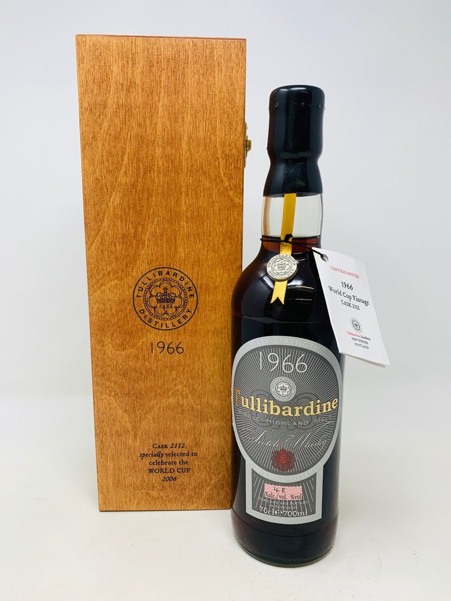TULLIBARDINE 1966 WORLD CUP WHISKY LIMITED EDITION