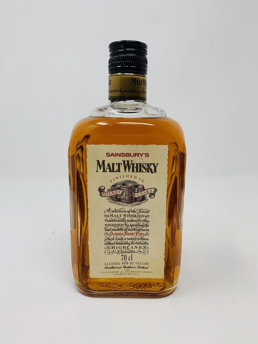 SAINSBURYS MALT WHISKY SHERRY CASK