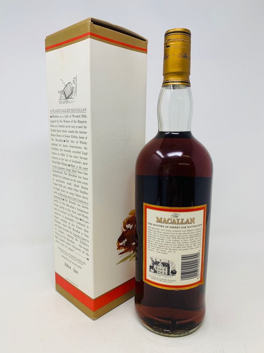 THE MACALLAN 10 YEAR OLD CASK STRENGTH 1 LITRE