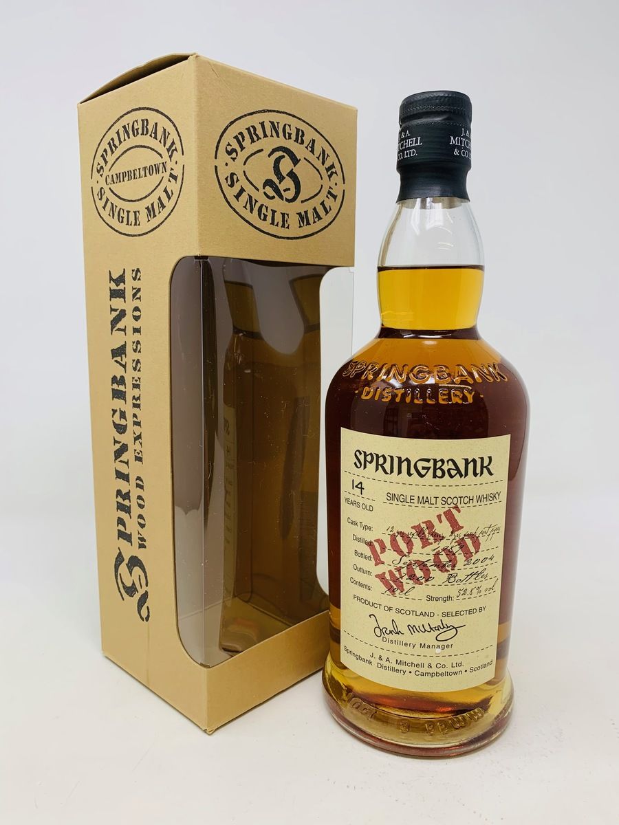 SPRINGBANK 1989 WOOD EXPRESSIONS 14 YEAR OLD PORT WOOD