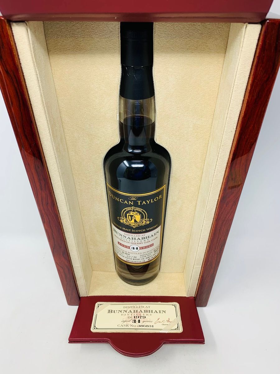 BUNNAHABHAIN 1979 34 YEAR OLD SHERRY CASK DUNCAN TAYLOR