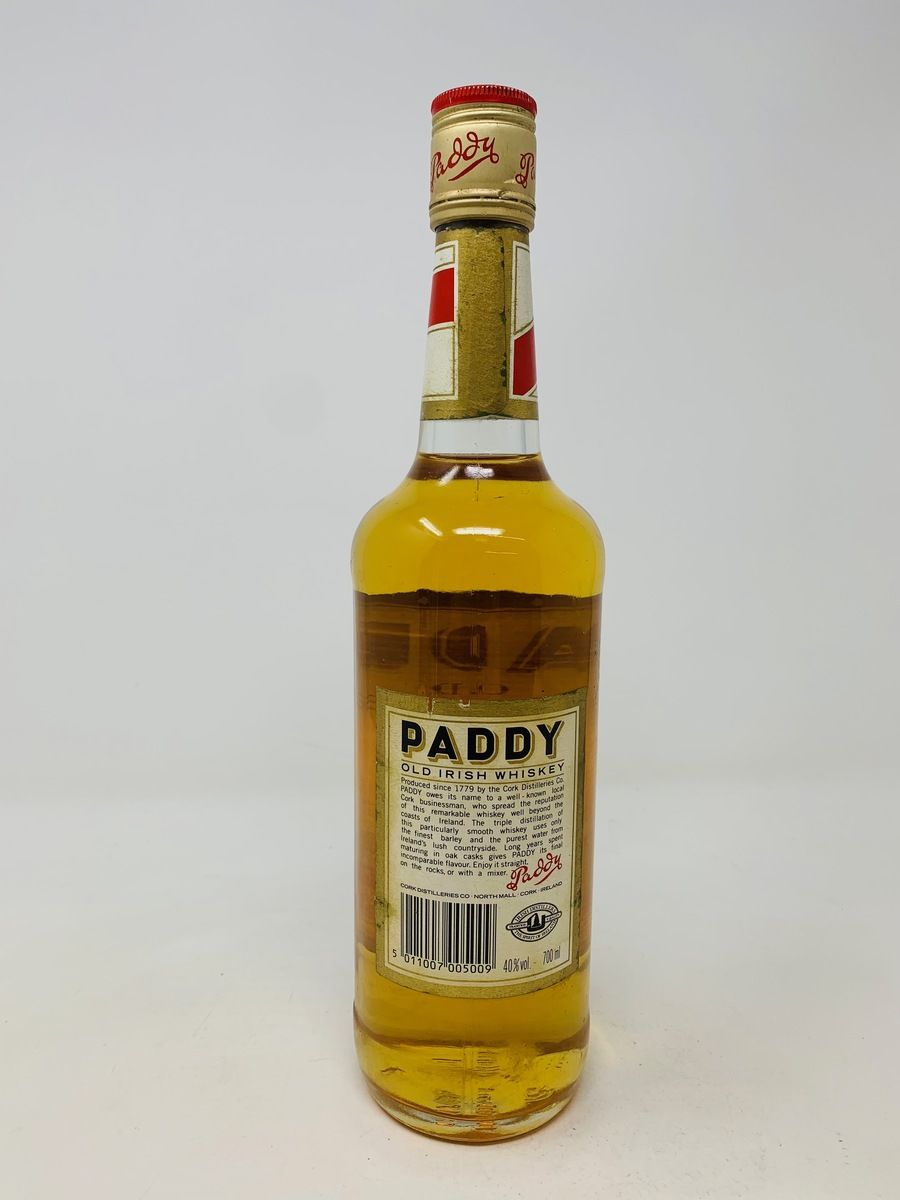 PADDY OLD IRISH WHISKEY