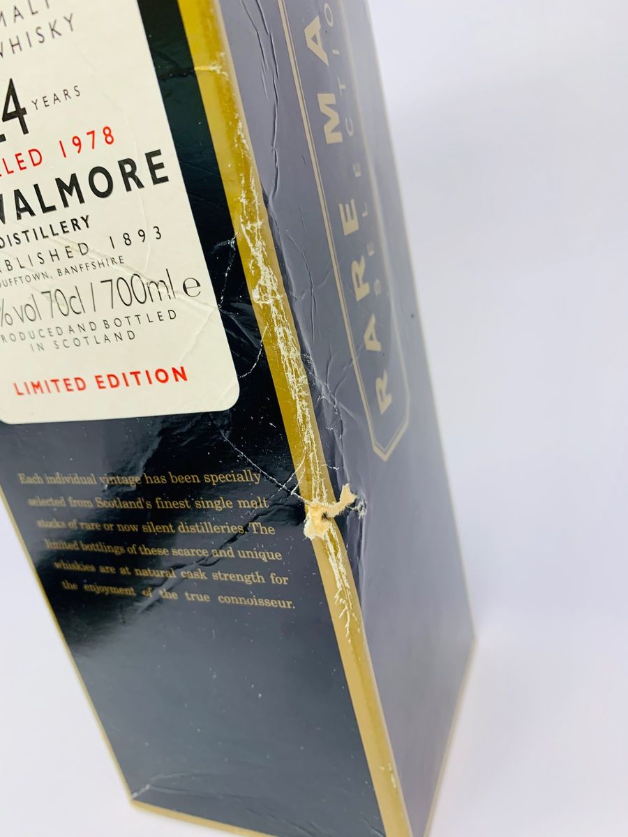 CONVALMORE 1978 24 YEAR OLD RARE MALT