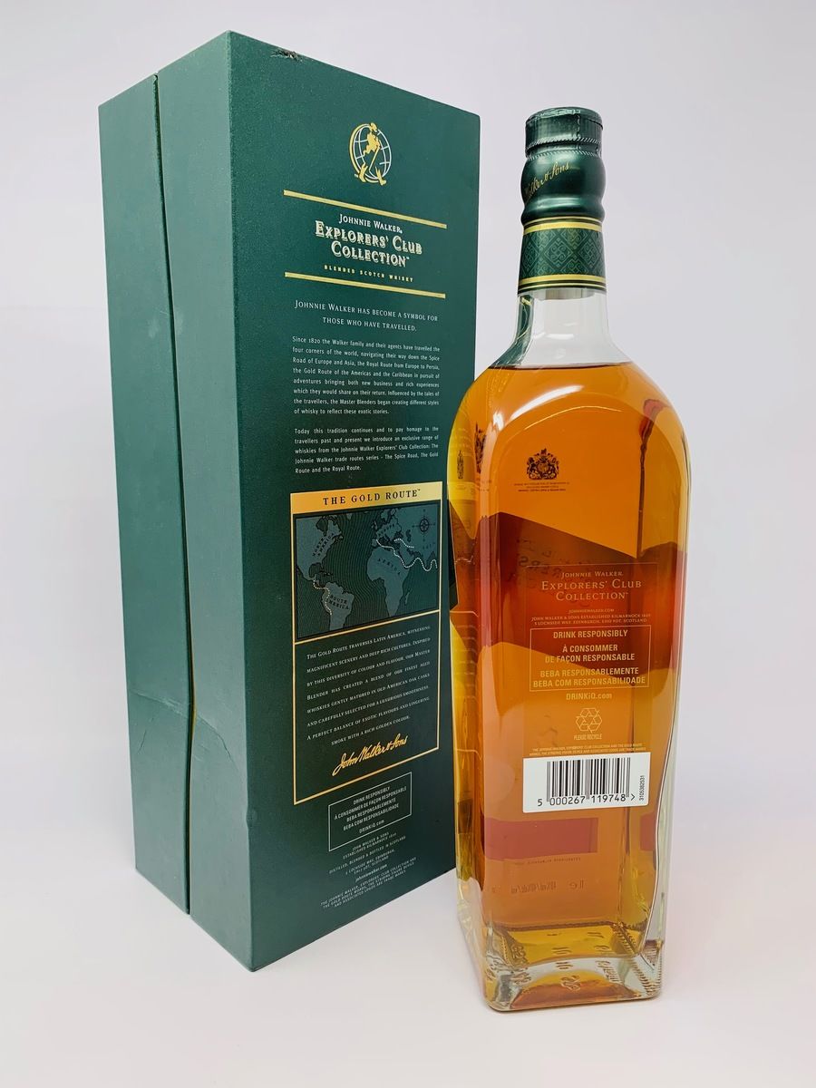 JOHNNIE WALKER "THE GOLD ROUTE" EXPLORERS CLUB COLLECTION