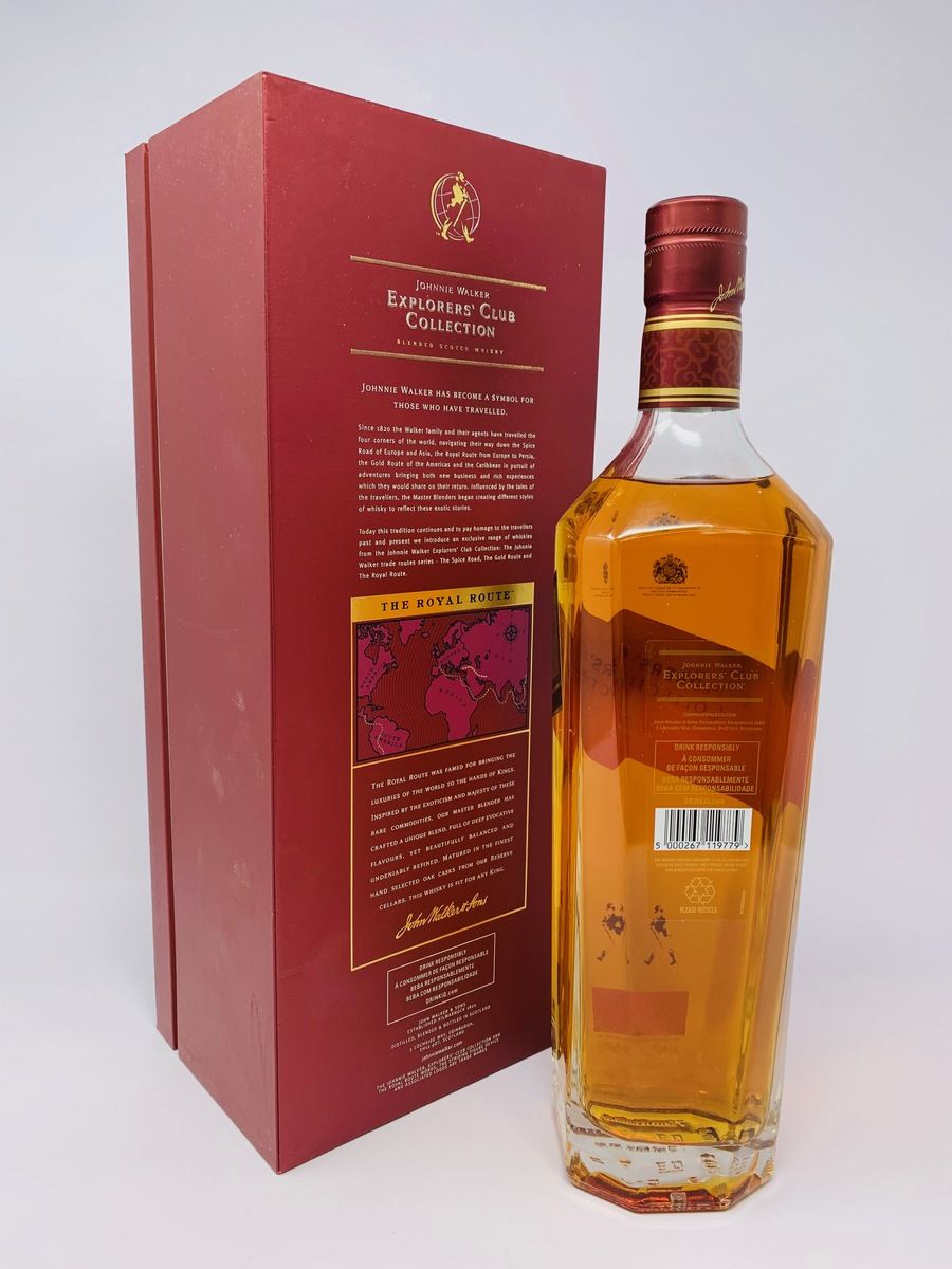 JOHNNIE WALKER "THE ROYAL ROUTE" EXPLORERS CLUB COLLECTION