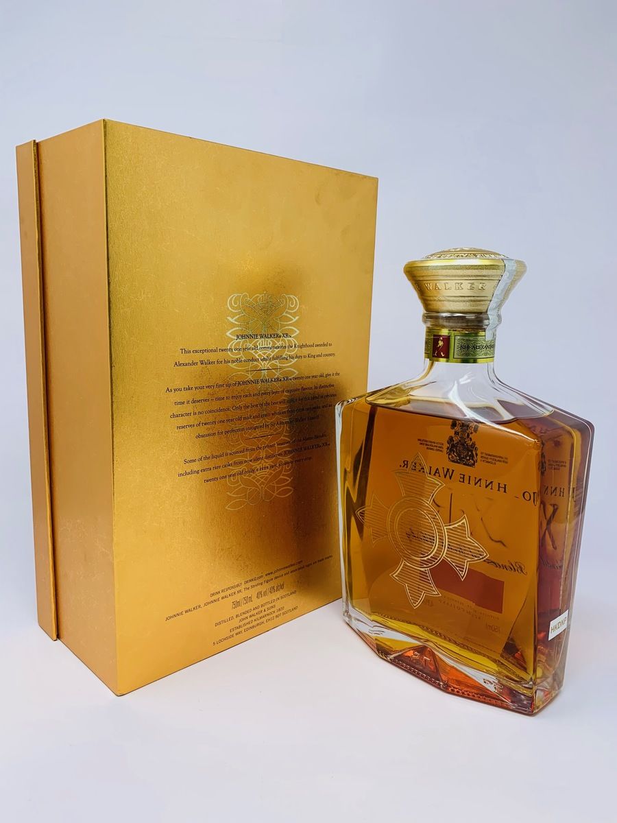 JOHNNIE WALKER XR 21 YEAR OLD THE LEGACY BLEND