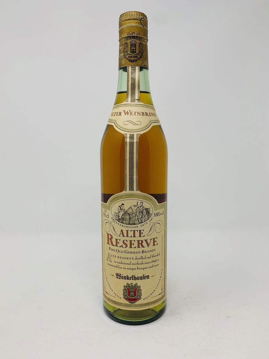 1989 ALTE RESERVE FINE OLD GERMAN BRANDY