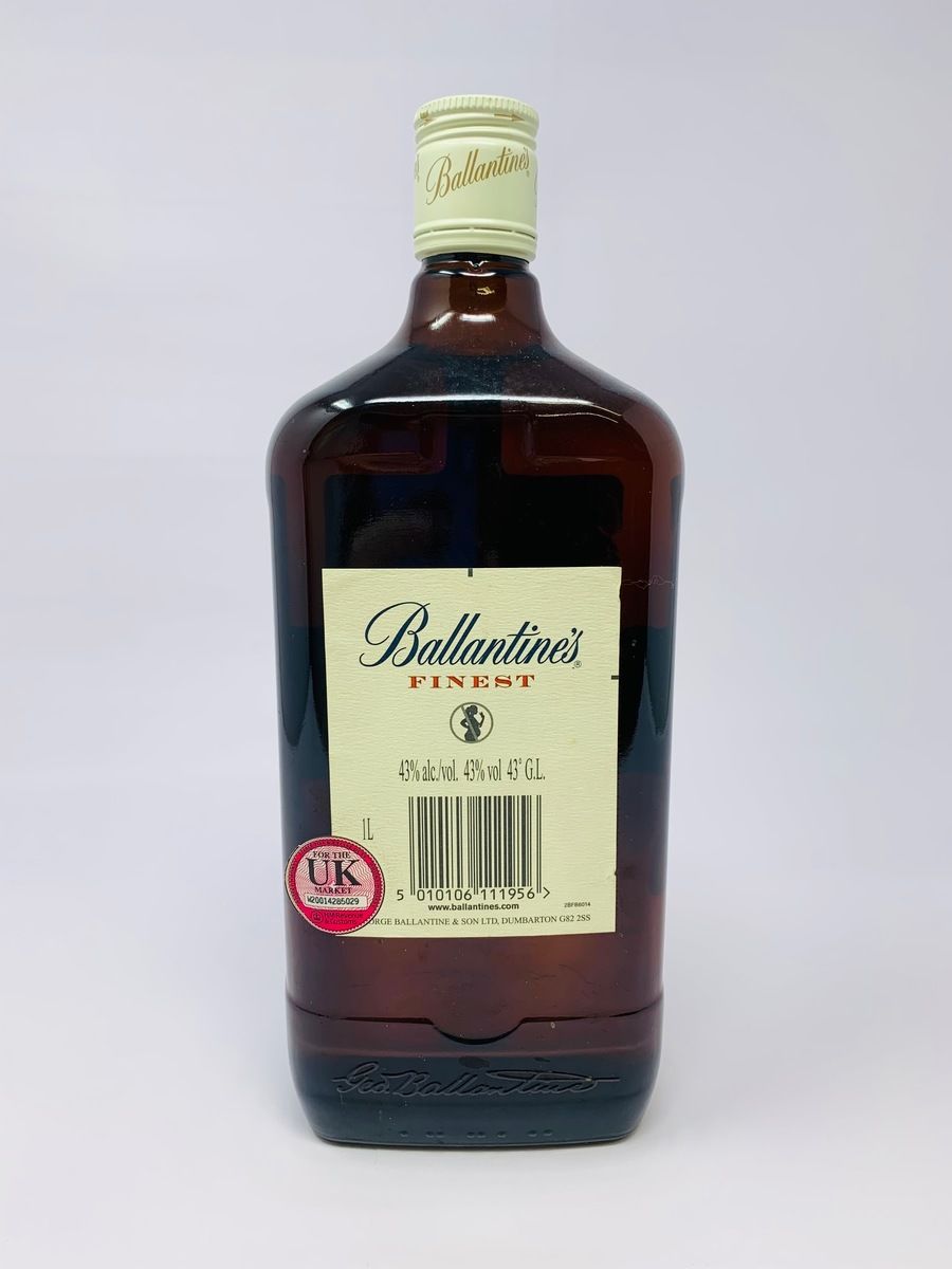 BALLANTINES FINEST BLENDED SCOTCH WHISKY 1 LITRE