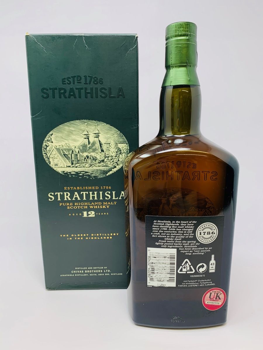 CHIVAS BROTHERS STRATHISLA 12 YEAR OLD PRE 2013