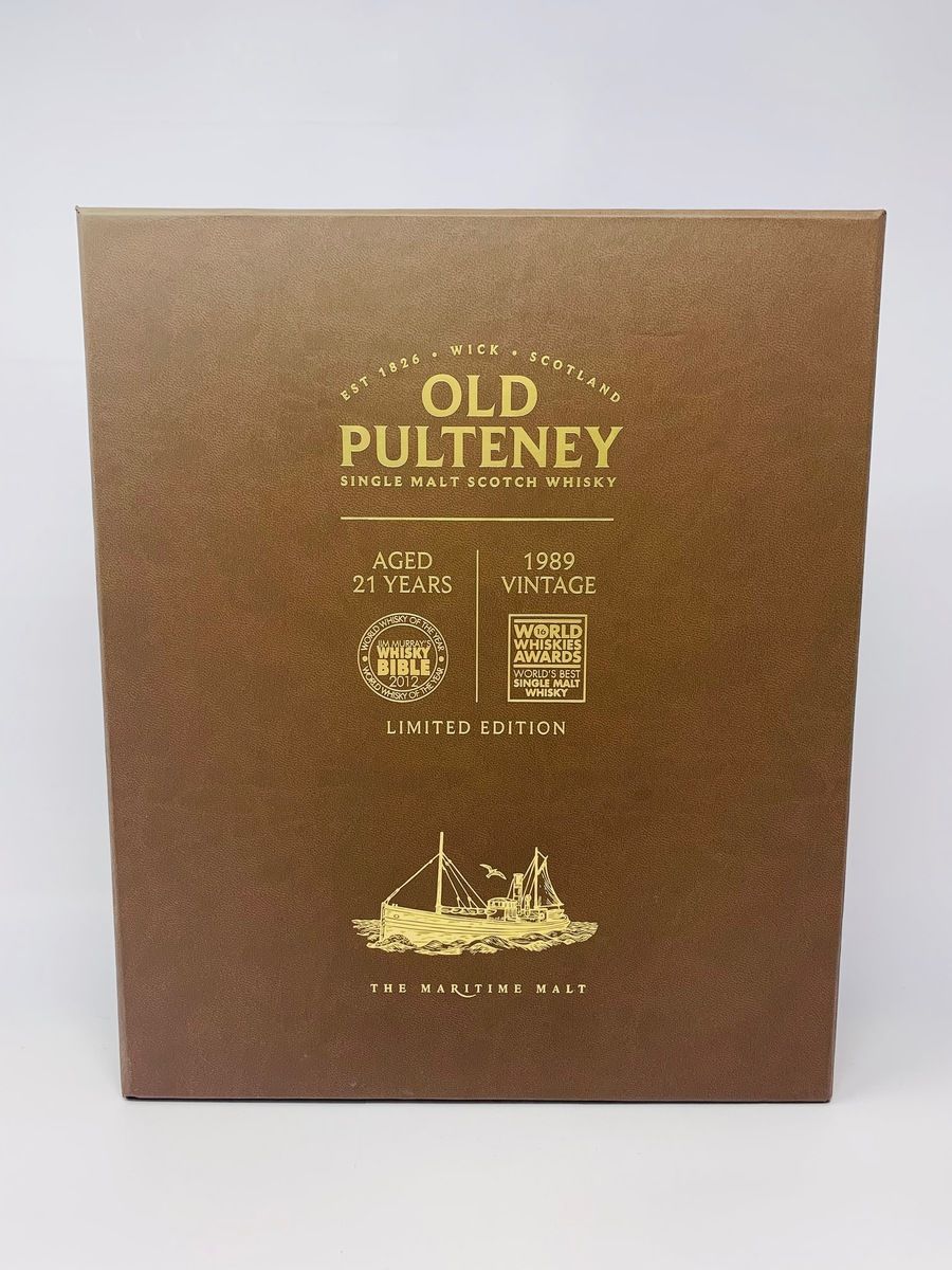 OLD PULTENEY 21 YEAR OLD AND 1989 VINTAGE LIMITED EDITION PACK
