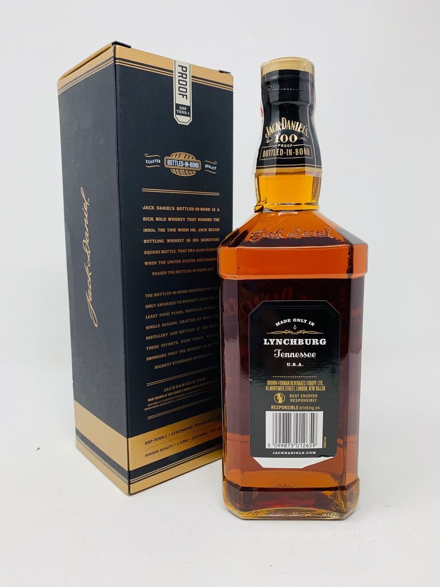JACK DANIELS 100 PROOF BOTTLED-IN-BOND