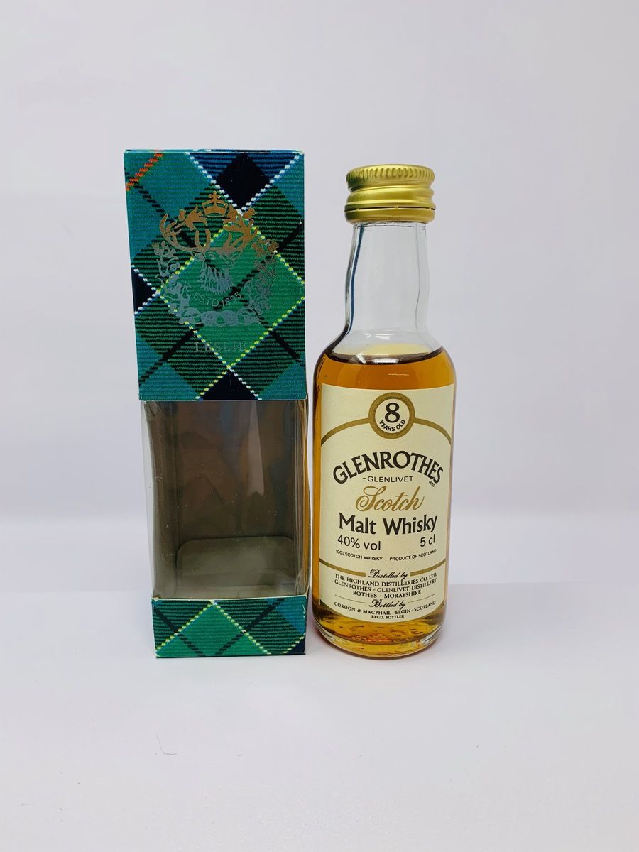 GLENROTHES 8 YEAR OLD MINIATURE
