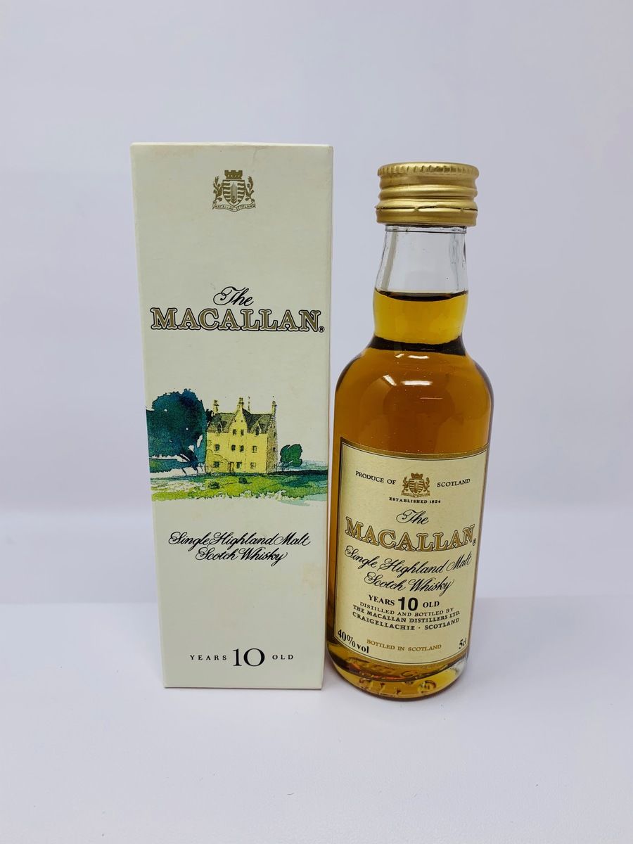 THE MACALLAN 10 YEAR OLD MINIATURE 