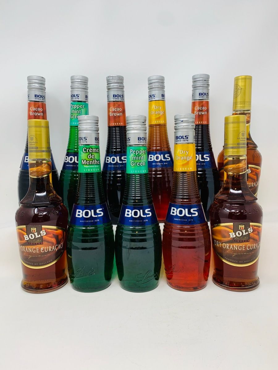11 x MIXED BOTTLES OF BOLS