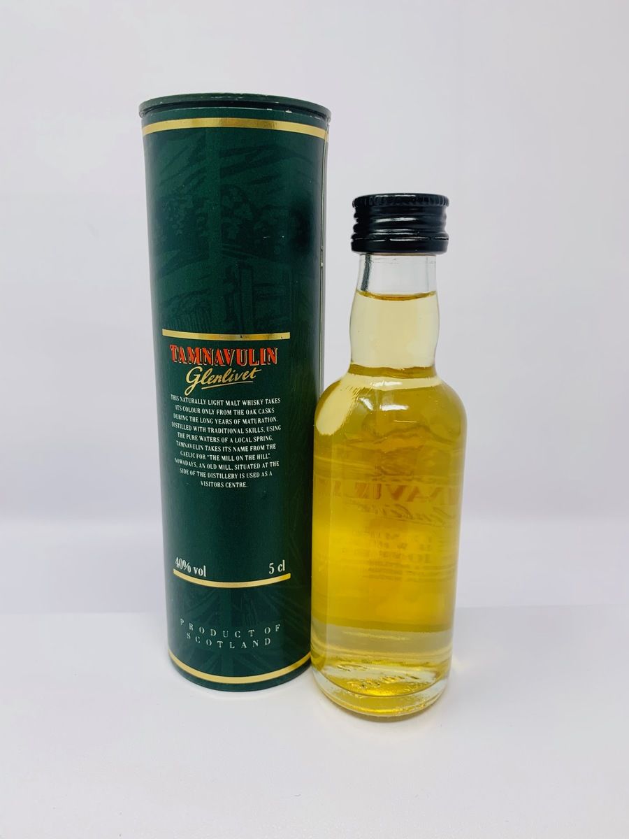 TAMNAVULIN GLENLIVET 10 YEAR OLD MINIATURE