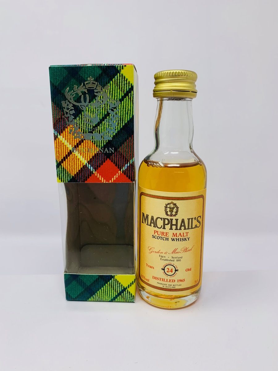 MACPHAIL'S 1965 - 24 YEAR OLD MINIATURE