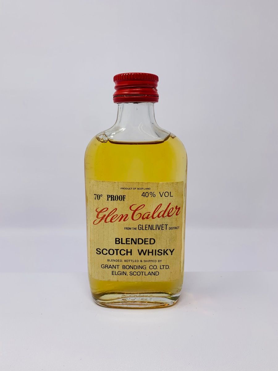 GLEN CALDER 70% PROOF MINIATURE