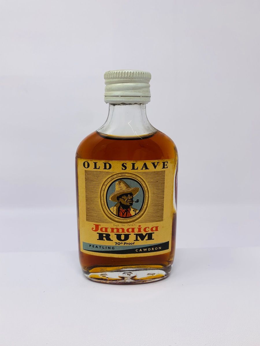 OLD SLAVE JAMACAN RUM 70% PROOF