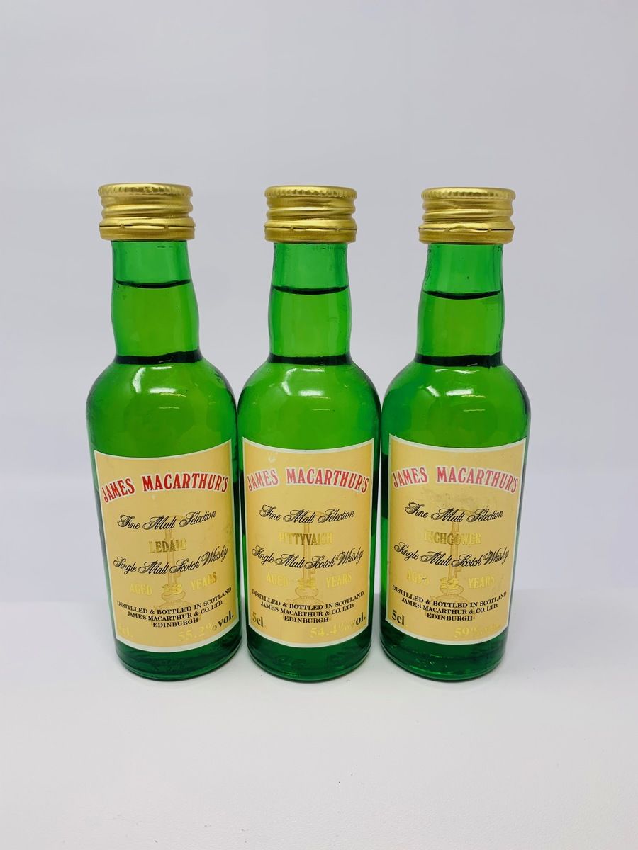 3 X JAMES MACARTHURS MINIATURES 